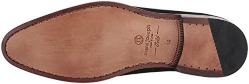 Marc Joseph New York Men's Genuine Leather Gold Collection Dress Oxford, Black Kid Suede, 7 M US | Image 3