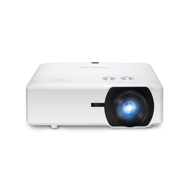 ViewSonic LS740HD 5000 Lumens 1080p Laser Projector with 1.3x Optical Zoom, H/V Keystone, 4 Corner Adjustment, and 360 Degrees Projection for Auditorium, Conference Room and Education