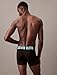 Calvin Klein Mens Intense Power 3-Pack Boxer Brief, Black Bodies W/White/Tickled Green/Mediterranea Logos, Large