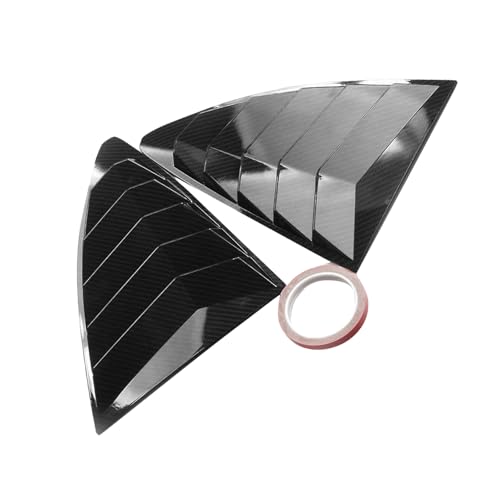 KAKA AUTO PARTS Car Rear Window Louver Cover Trim Compatible with Toyota 86/Subaru BRZ 2013-2019