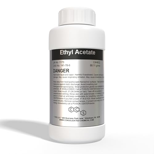 Premium Ethyl Acetate 99.5% Purity - 1000mL (32 Fl Oz)