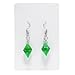 Sims Plumbob Earrings - Green Gem Dangle Earrings