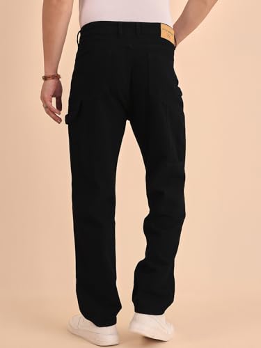 Image of Style Quotient Men Relaxed Fit Mid Rise Carpenter Jeans