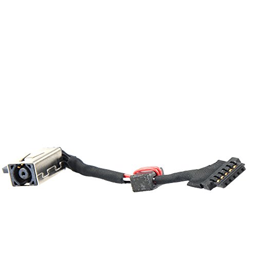 Eathtek Replacement AC DC Power Jack Harness Cable for Dell XPS 13 9343 Series, Compatible Part Number 0P7G3 CN-00P7G3 (5 Pins)