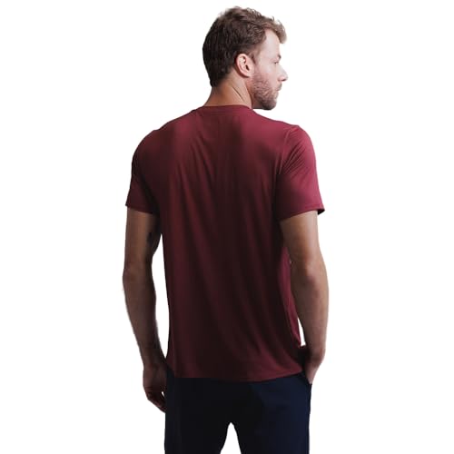 insider - Camiseta tecnológica masculina - tecido inodoro, secagem rápida - ajuste confortável, mang