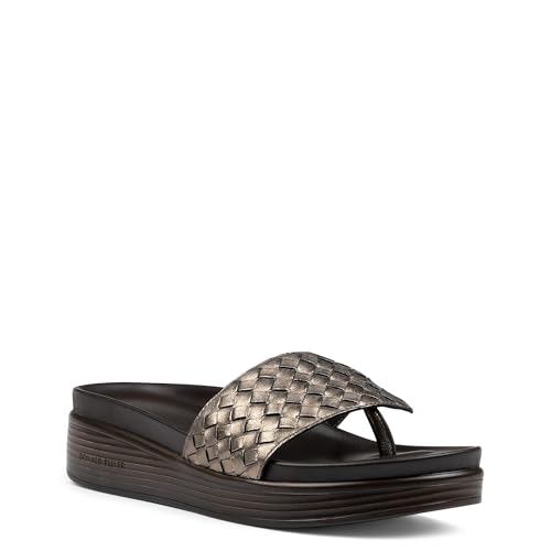 Image of Donald Pliner Women's Fifi Slide Sandals, Women's Summer Sandals, Women's Shoes, Comfortable Open-Toe Casual Flats