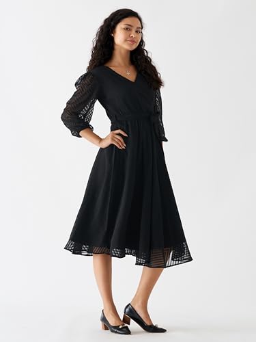 Image of AASK Women Fancy Plain & Solid Designer Dress for Women