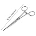 SinChic Hämostatische Pinzette,Edelstahl Hemostat Hund Katze Haustier Schere Haustier Puller Pinzette für Haustier Grooming Hund Ohr Haar Puller Locking Forceps