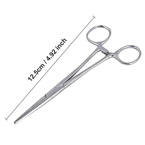 SinChic Hämostatische Pinzette,Edelstahl Hemostat Hund Katze Haustier Schere Haustier Puller Pinzette für Haustier Grooming Hund Ohr Haar Puller Locking Forceps