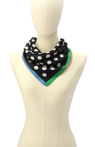 Kate Spade New York Women's Breezy Dot Silk Bandana, Stylish & Lightweight Accessory, Ideal for Everyday2