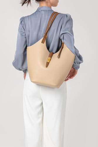 2 Pcs Slouchy Bucket Bag Women Trendy PU Leather Hobo Bags Underarm Shoulder Bag Cute Crossbody Purse Tote Handbag 20253