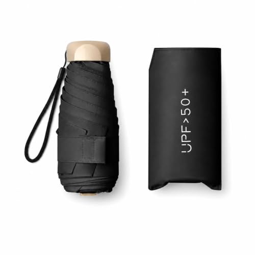 FashionCha Plegable l, Estructura Fibra, Bolsillo, En Paseos, para estudians, Negro, Style to 1