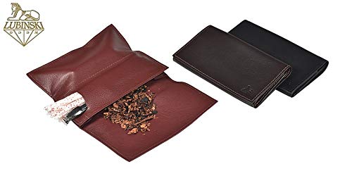Porte-tabac enroulable grand volume nappe noire avec fermeture hermétique