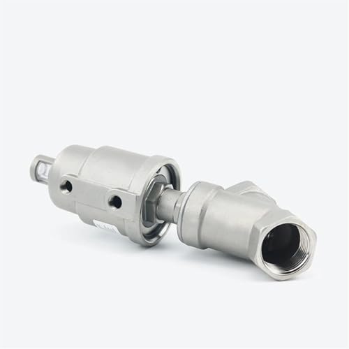 Vanne à siège d'angle anti coup de bélier en acier inox 304 normalement fermée 3/4"