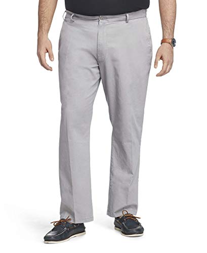 IZOD Men's Saltwater Stretch Flat Front Fit Chino Pant