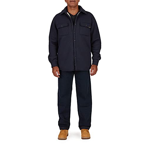Image of Smith's Workwear Mens Sherpa Heather Thermal Shirt JacketJacket