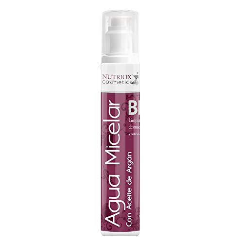 Eau micellaire 200 ml | Démaquillant - Nettoyant pour le visage - Nettoie le visage, les lèvres et les yeux - Sans rinçage | Pour tous types de peaux | Aquisana Cover