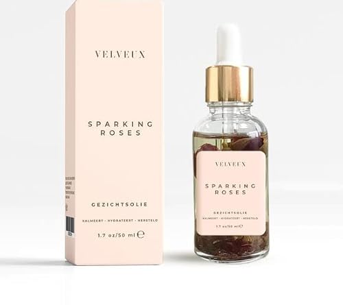 Gesichtsöl - Hydratisierendes beruhigendes Rosenöl 100% vegan Cover