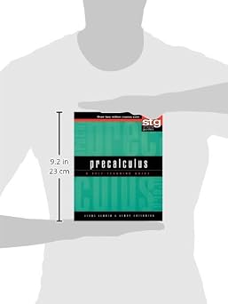 Precalculus: A Self-Teaching Guide (Wiley Self-Teaching Guides)