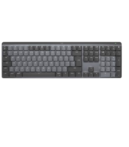 Logitech MX Mechanical keyboard RF Wireless + Bluetooth QWERTY US International - vue 2