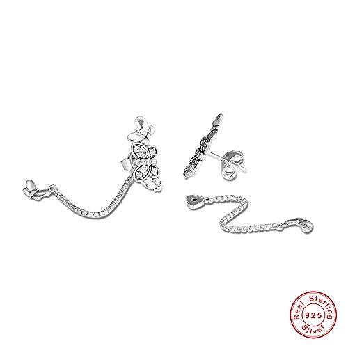 MOCCI 2019 Farfalle abbaglianti a molla Orecchini