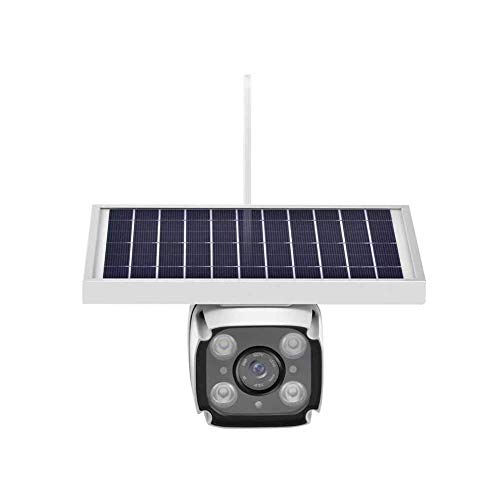 Sicherheit Außenkamera 4G SIM-Karte Wireless-Solar-IP-Kamera 1080P HD Einschuss Security Monitor mit IR-Nachtsicht, Bewegungserkennung und