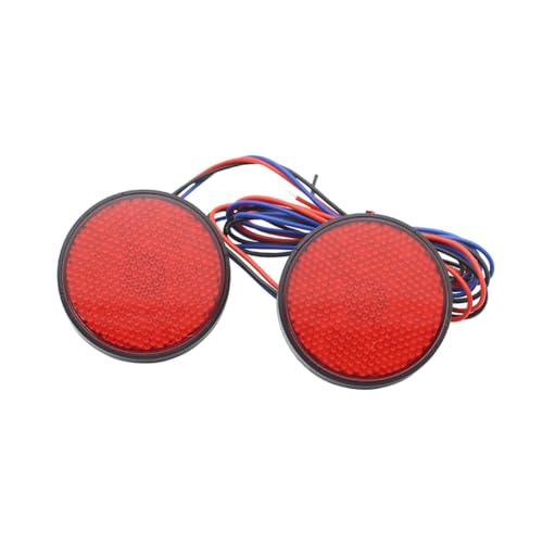 Clignotants et feux arrière LED ronds pour rouler en sécurité la nuit à moto