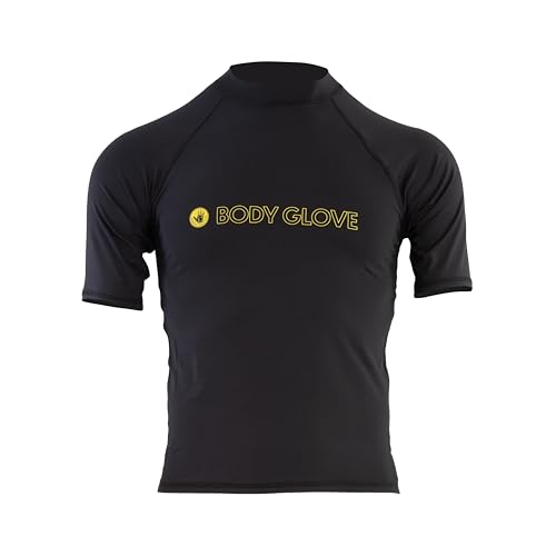 Rashguard homme manches courtes Body Glove maillot noir sport
