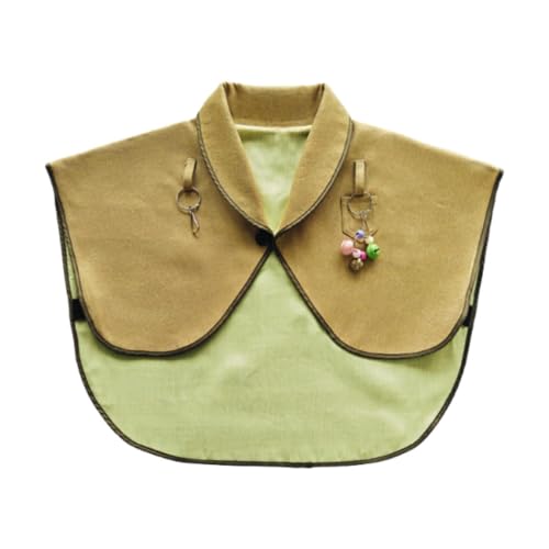 MYCENSE Parrot Anti Scratch Bird Poop ombro Protetor, fralda de pássaro multifuncional xale de cocô