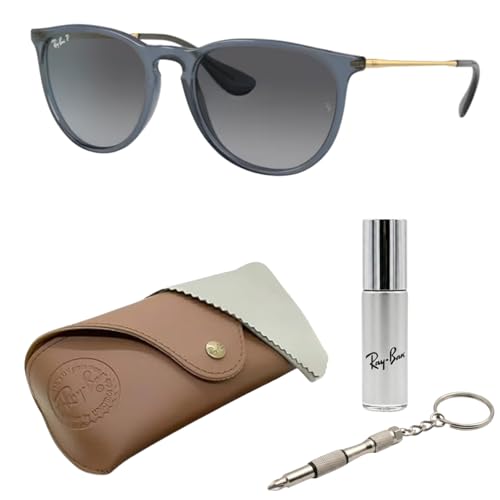 Image of Ray-Ban RB4171 ERIKA CLASSIC Phantos Shaped Sunglasses for Women with Official RAYBAN Eyewear Kit