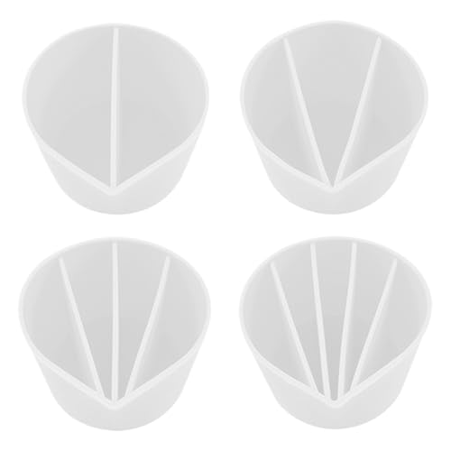 Vasos de mezcla de silicona para resina, tazas de mezcla de resina de silicona acrílica, herramientas para moldes, medición de líquidos, pintura acrílica, manualidades, medidas, herramientas de