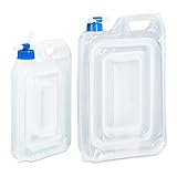 4x prácticos contenedores de agua: volumen de aprox. 7,5 litros - usted recibirá 4 contenedores de agua rectangulares - el tamaño adecuado para cualquier uso