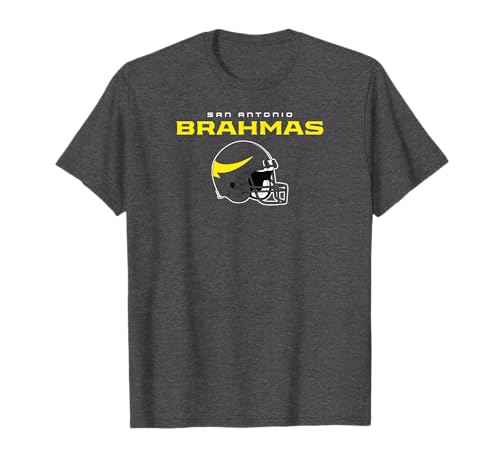 San Antonio Brahmas -Vintage Helmet- United Football League T-Shirt