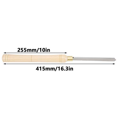 Herramienta de torneado de madera 15mm de mano miniatura 2