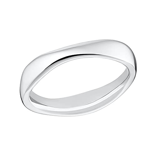 Bague s.Oliver acier inoxydable bijou hypoallergénique peau sensible