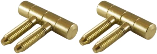 Masidef Anuba Latón Bisagra 2-Piezas Set 13 mm Diámetro