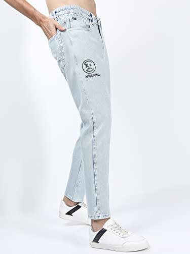 Image of KETCH Men's Tapered Fit Mid Rise Jeans (Stretchable)