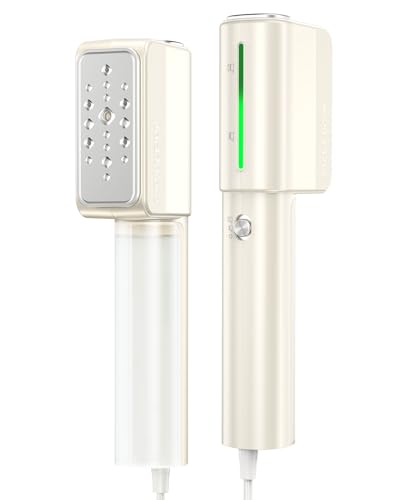 Comparison: Best Steamer For Travel 9 Jack & Rose Travel Steamer For Clothes,110-230V,0.9Ib Light,9 * 2.6in Small Mini Travel Size,Steamer Iron 2 in 1,15s Heat-Up,Ceramic Heat Panel,For Global & Europe Traveling