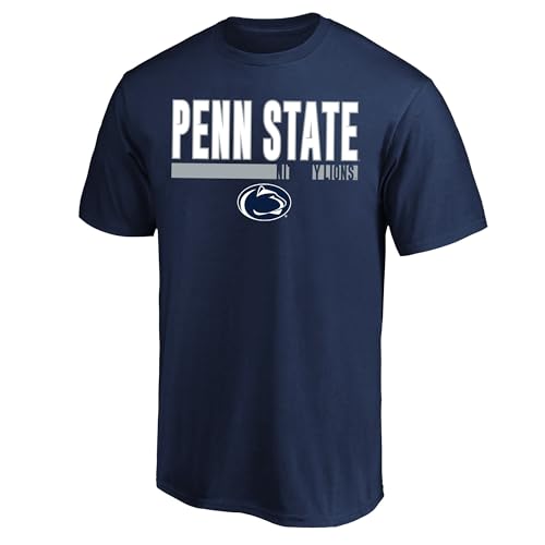 NCAA Big & Tall Supersoft Shortsleeve T-shirt-Navy-2XLT