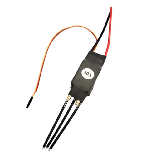 WUISOLQP RC BEC 30A ESC Brushless Motor Speed Controller Includes Throttle Offering Best Compatibility With Transmitter Systems RC Brushless Motor Electric Speed Controller ESC