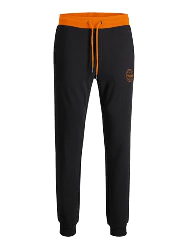 Pantalon de jogging homme coupe droite noir Jack & Jones taille L
