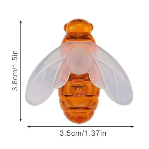 Image of One94Store 14 LED, 3 Meter Honey Bee String Lights - Warm White Fairy Lights | Battery Powered, Waterproof Decorative Lights for Home, Diwali, Christmas, Halloween & Party Decor (Pack of 5)