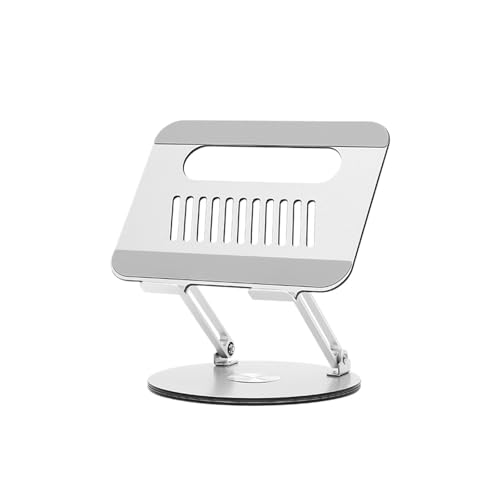 Soporte para portátil giratorio de aluminio ajustable