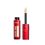 L'Oréal Paris Infallible Skin Ink Foundation-Concealer Hybrid, Up to 48hour Wear, Waterproof, Lightweight texture, Medium Coverage, Shade 40 Neutral, 15ml