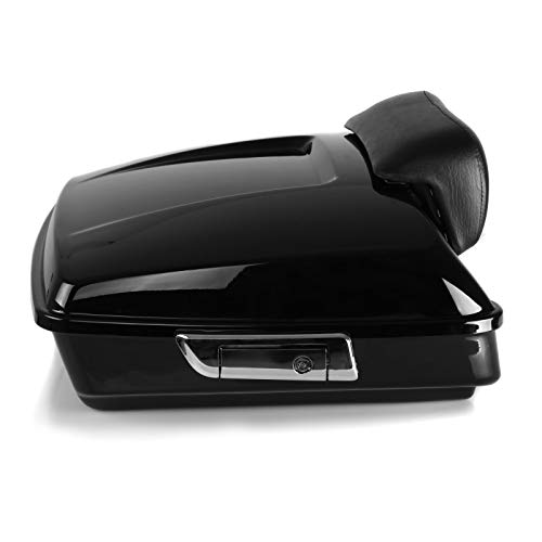Baul-Topcase-Razor-Compatible-para-Motos-Custom-Chopper-Cruiser-Negro 31AcorwdtHL
