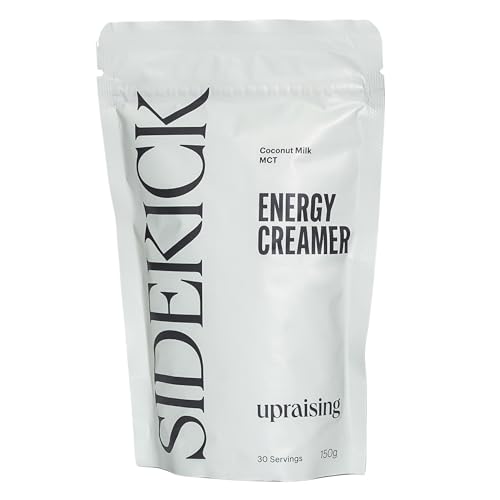 Upraising - Sidekick | Mélange De Lait De Coco En Poudre + MCT | Boost Énergétique, Perte De Poids Et Clarté Mentale | Lait De Coco + Triglycérides À Chaîne Moyenne | Stimulation Métabolique Naturelle