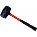 GreatNeck 16 Oz. Rubber Mallet with Fiberglass Handle