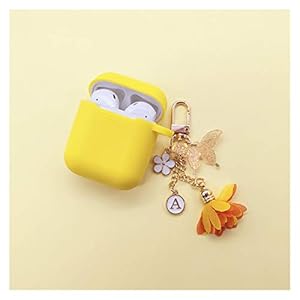 Leuke kleurrijke glanzende vlinder sleutelhanger voor lucht pods case siliconen bluetooth headset oortelefoon gevallen…