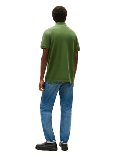 Image of Tommy Hilfiger Men's Short Sleeve Polo Shirts in Classic Fit with Stretch and Organic Pique Cotton