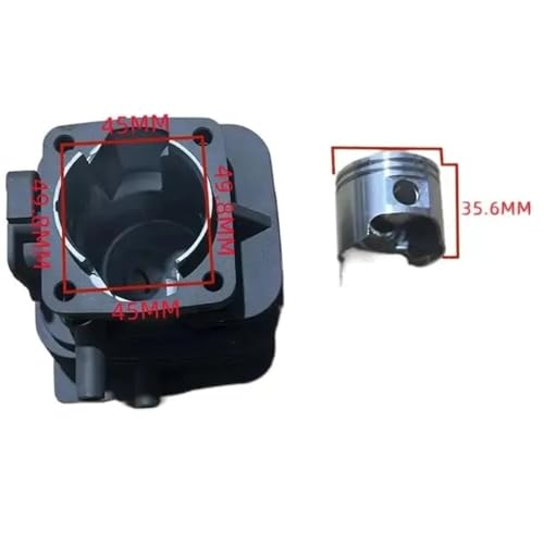 Kit cylindre-piston pour débroussailleuse BC500 et modèles BC520 BC500H BK520 - 3